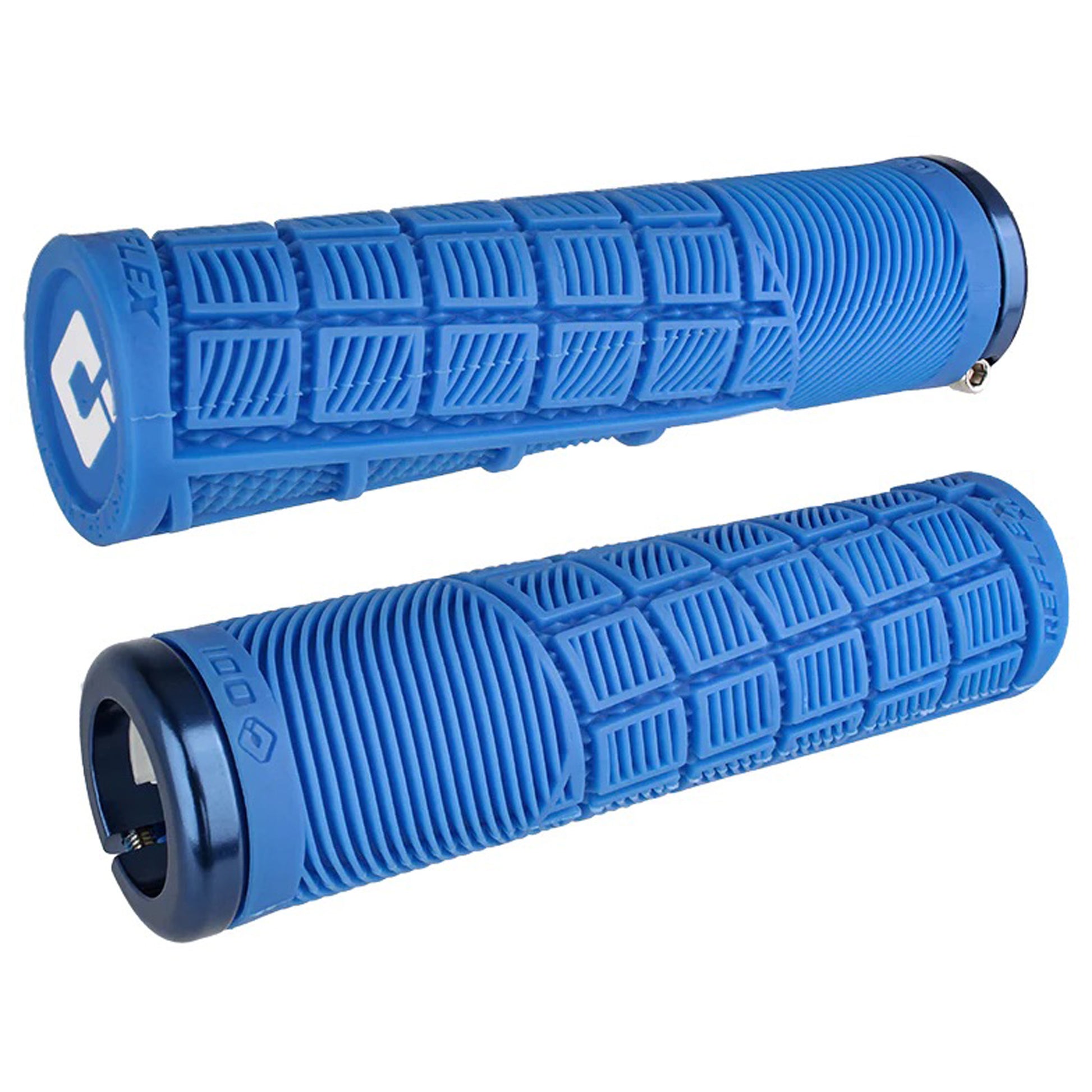 ODI Lock-On MTB Reflex XL Grip - Blue/Blue-Goodwynn&#39;sGoodwynn&#39;s