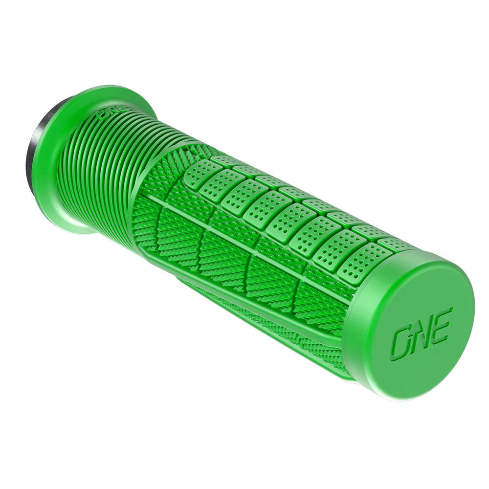 OneUp Components Thick Lock-On Grips Green-Goodwynn&#39;sGoodwynn&#39;s