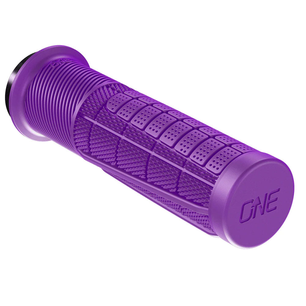 OneUp Components Thick Lock-On Grips Purple-Goodwynn&#39;sGoodwynn&#39;s