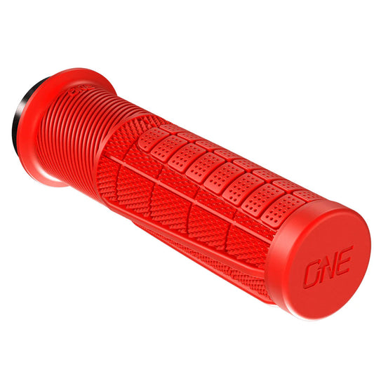 OneUp Components Thick Lock-On Grips Red-Goodwynn's