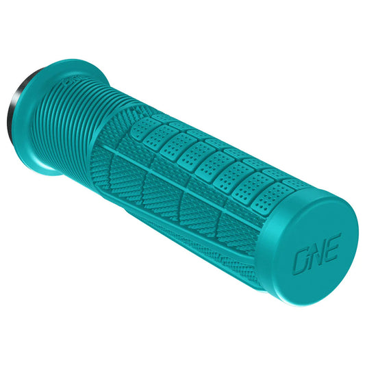 OneUp Components Thick Lock-On Grips Turquoise-Goodwynn's