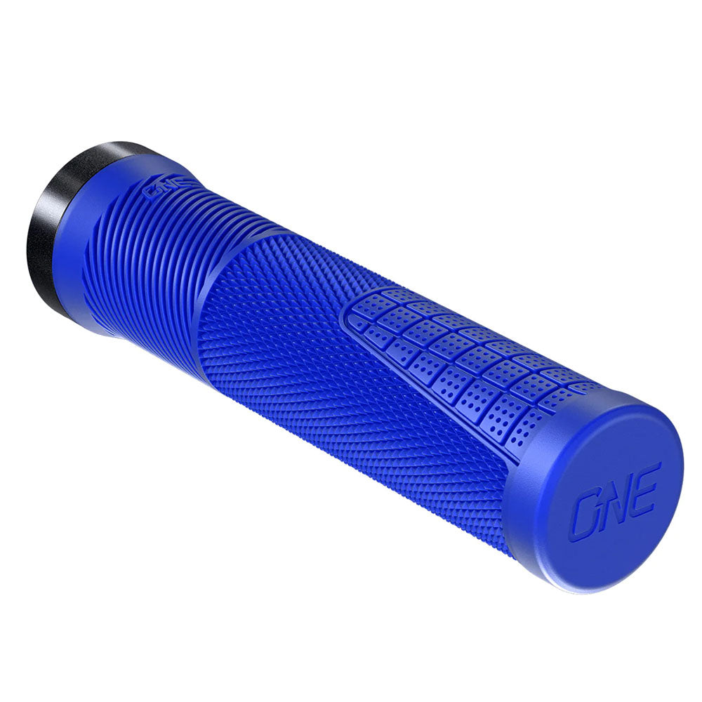 OneUp Components Thin Lock-On Grips Blue-Goodwynn&#39;sGoodwynn&#39;s