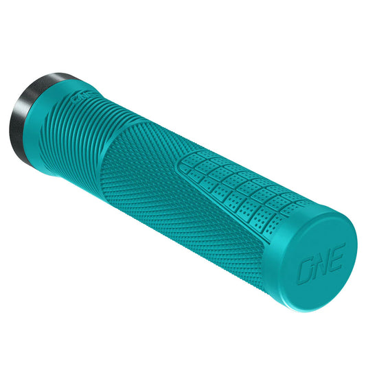 OneUp Components Thin Lock-On Grips Turquoise-Goodwynn's