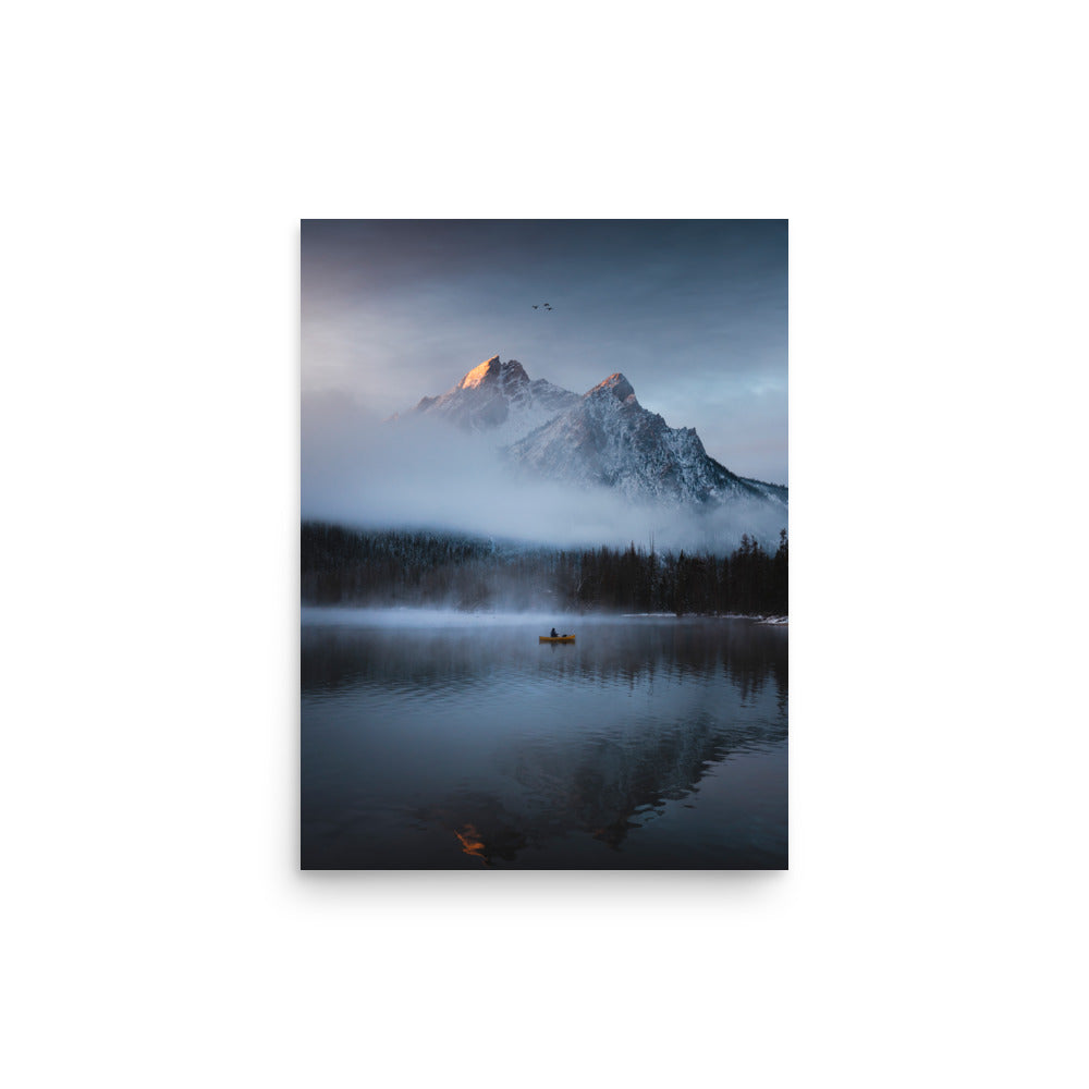 Michael Foushee - Sawtooth Mountains Print-Goodwynn&#39;sGoodwynn&#39;s