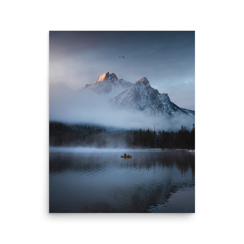 Michael Foushee - Sawtooth Mountains Print-Goodwynn&#39;sGoodwynn&#39;s