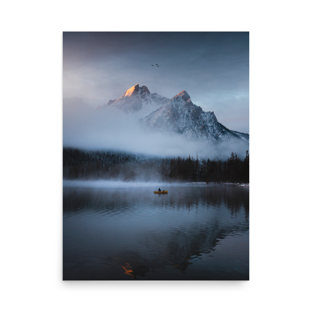 Michael Foushee - Sawtooth Mountains Print-Goodwynn&#39;sGoodwynn&#39;s