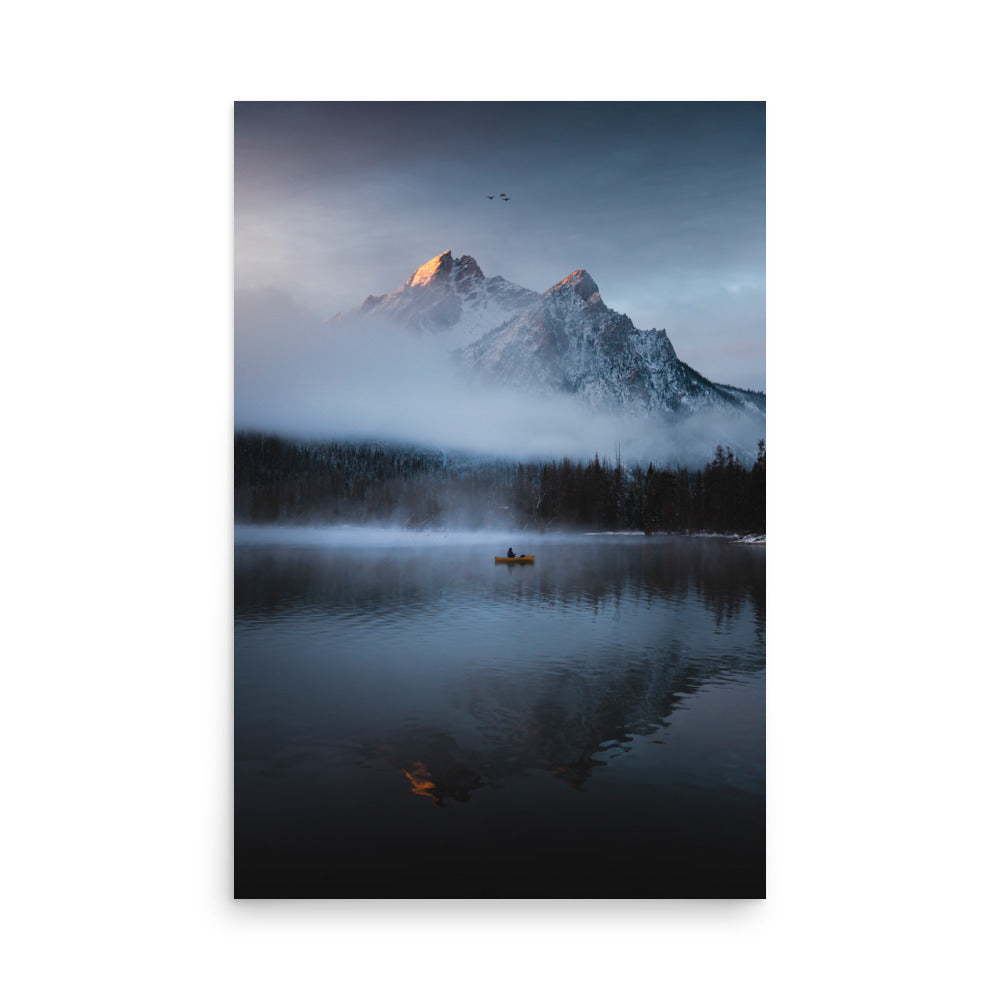 Michael Foushee - Sawtooth Mountains Print-Goodwynn&#39;sGoodwynn&#39;s