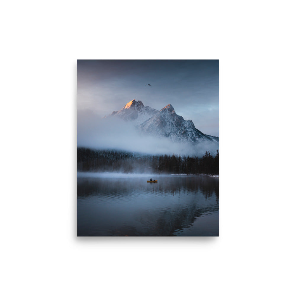 Michael Foushee - Sawtooth Mountains Print-Goodwynn&#39;sGoodwynn&#39;s