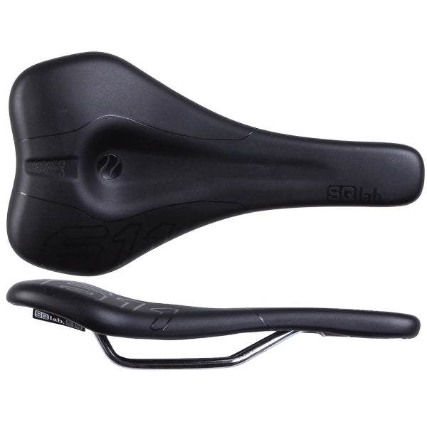 SQlab 611 Ergowave CrMo rail 150* saddle blk-Goodwynn&#39;sGoodwynn&#39;s