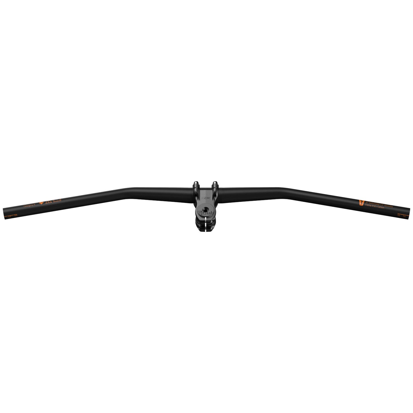 SQlab 311 FL-X Carbon Riser Bar (31.8) 15mm/740mm - Black