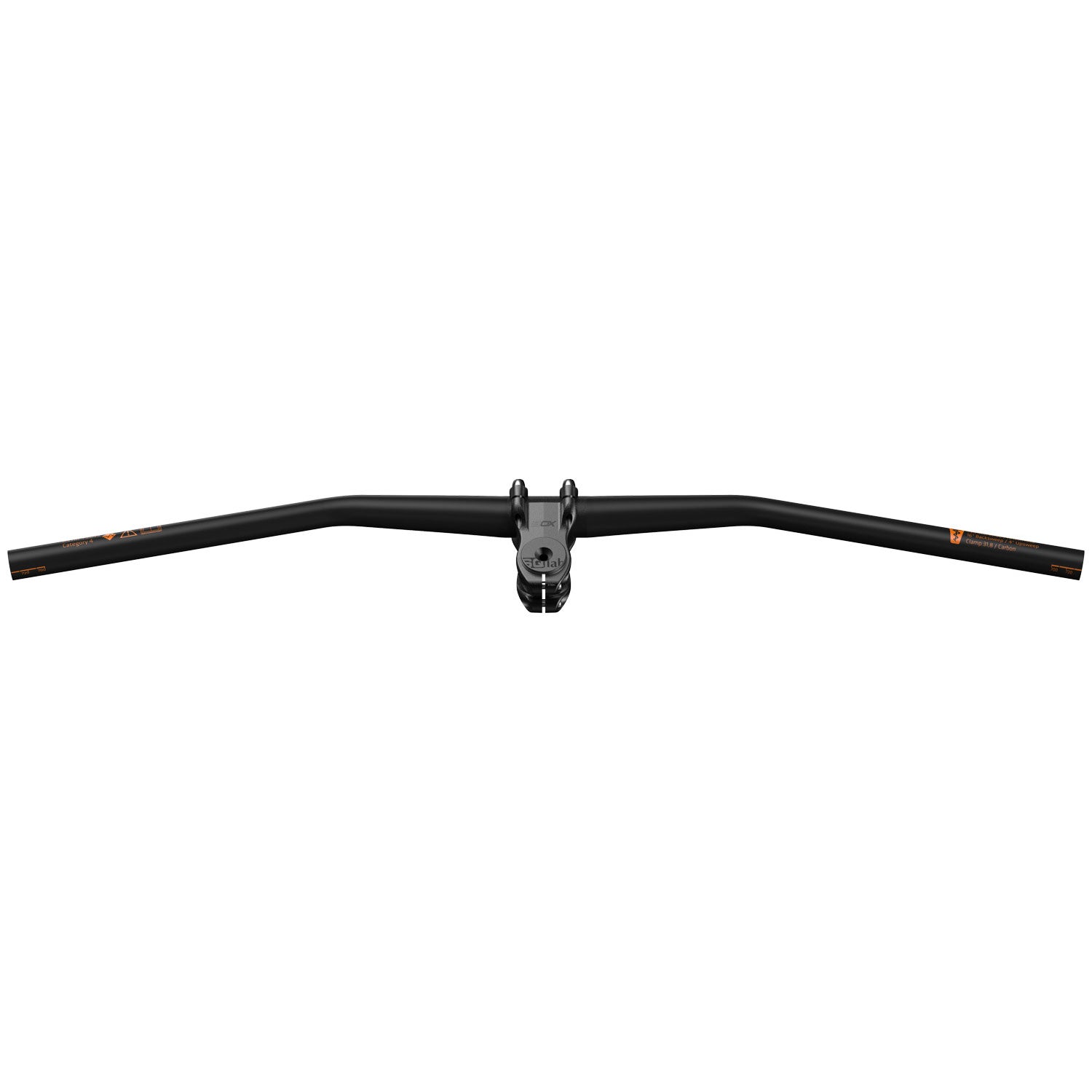 SQlab 311 FL-X Carbon Riser Bar (31.8) 15mm/740mm - Black-Goodwynn&#39;sGoodwynn&#39;s