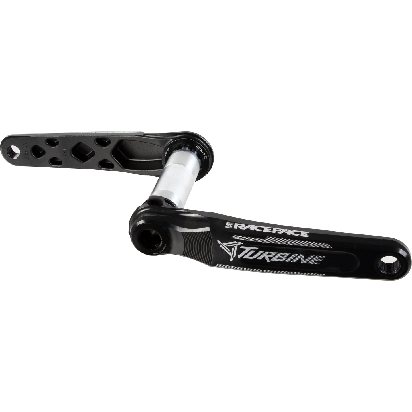 RaceFace Turbine Crankset - 175mm Direct Mount 136mm RaceFace CINCH Spindle Interface BLK