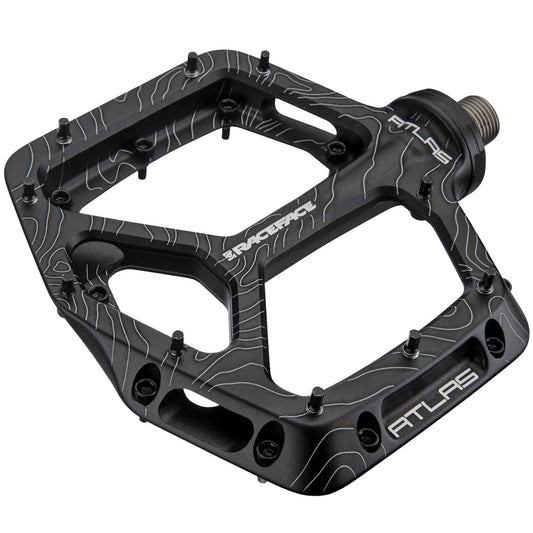 RaceFace Atlas Pedals - Platform Aluminum 9/16" Black-Goodwynn's