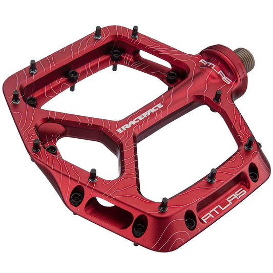 RaceFace Atlas Pedals - Platform Aluminum 9/16" Red-Goodwynn's