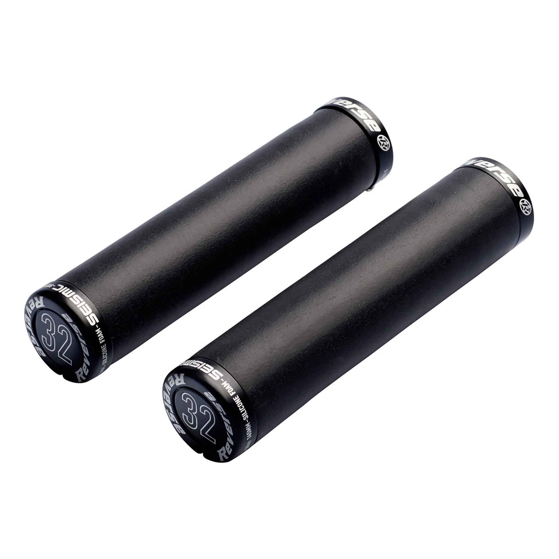 Reverse Seismic Ergo Lock-On Grips 32mm - Black/Black-Goodwynn&#39;sGoodwynn&#39;s