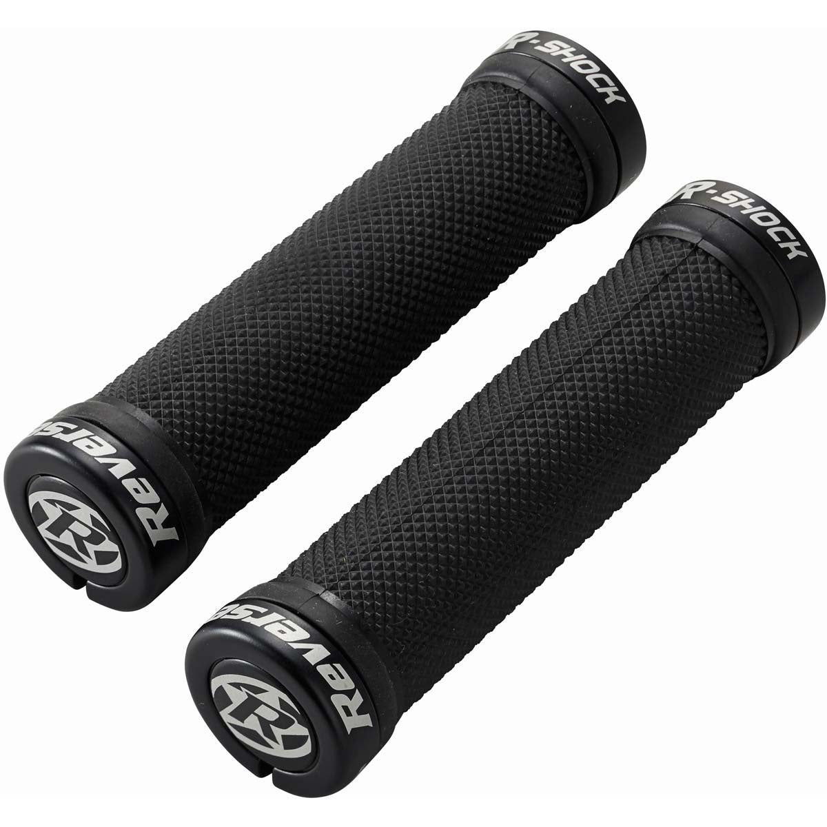 Reverse R-Shock Lock-On Grips 31mm - Black/Black-Goodwynn&#39;sGoodwynn&#39;s