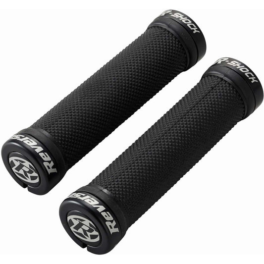 Reverse R-Shock Lock-On Grips 31mm - Black/Black-Goodwynn's