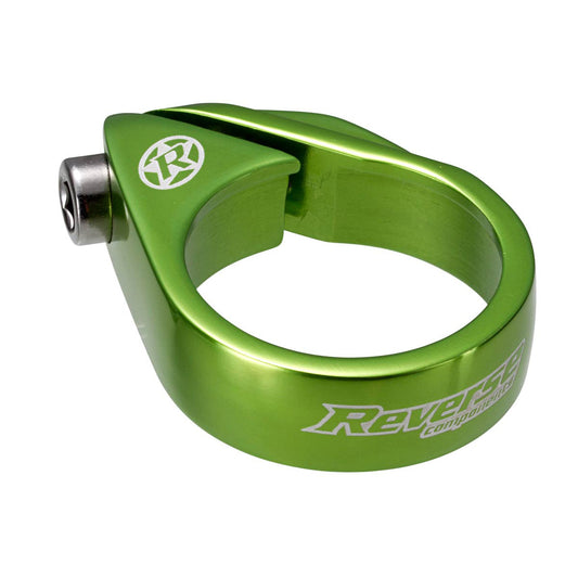 Reverse Bolt Seatpost Clamp 34.9mm Light Green-Goodwynn's