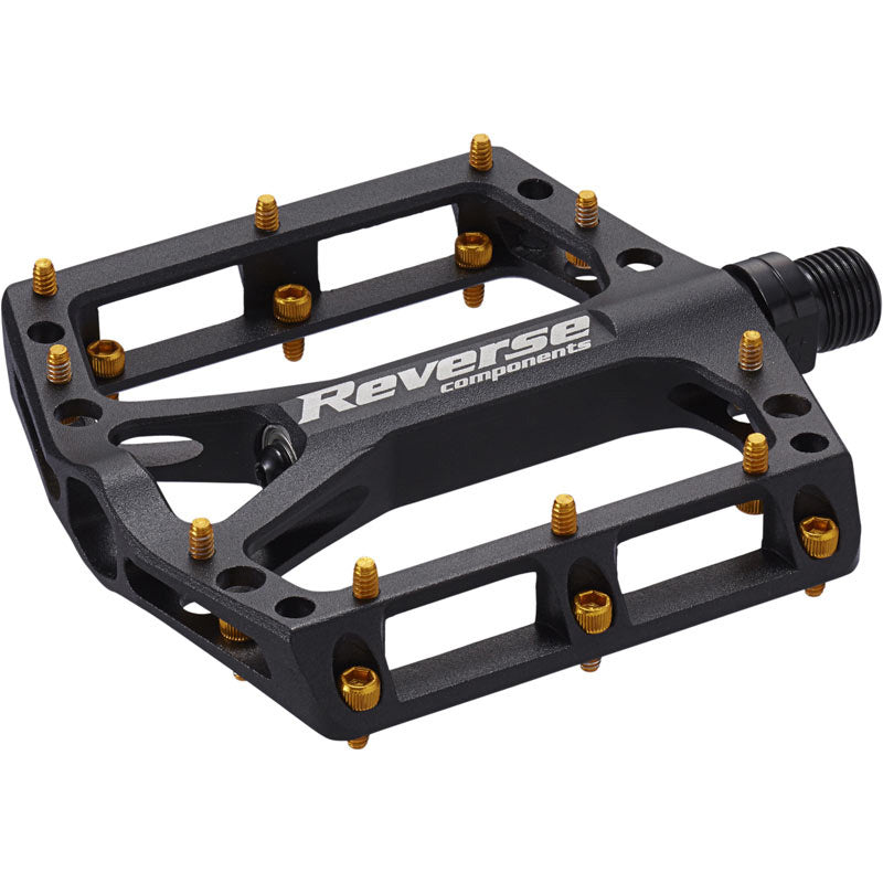 Reverse Black One Pedals Black/Gold-Goodwynn&#39;sGoodwynn&#39;s