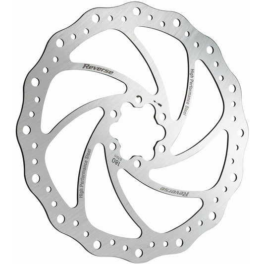 Reverse Steel Disc Rotor 180mm - Silver-Goodwynn's