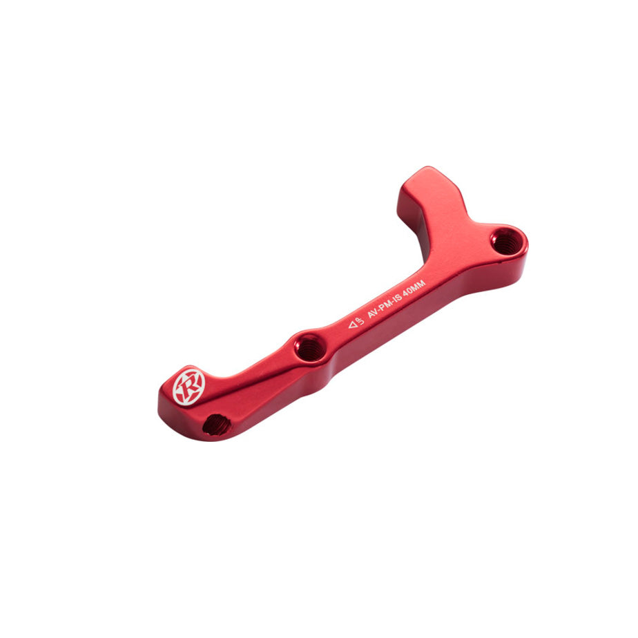 Reverse Disc Brake Adapter IS-PM 180 Rear Avid Red