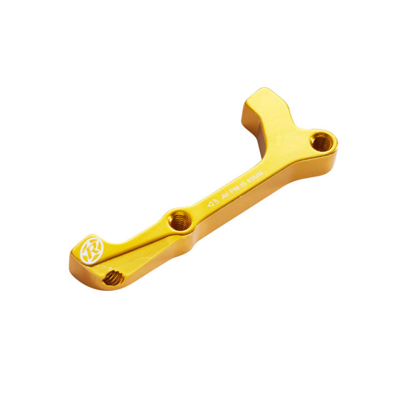 Reverse Disc Brake Adapter IS-PM 180 Rear Avid Gold