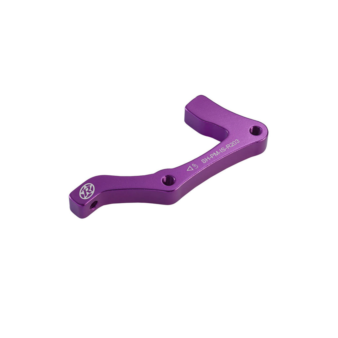 Reverse Disc Brake Adapter IS-PM 203 Rear Shimano Purple