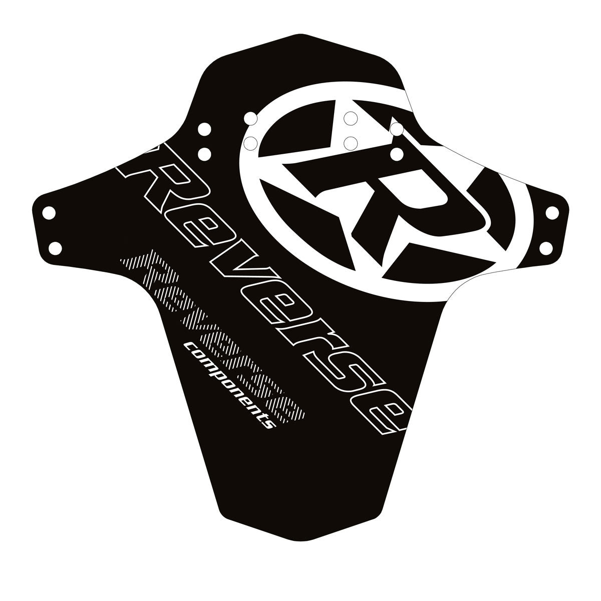 Reverse Mudfender Logo Black/White-Goodwynn&#39;sGoodwynn&#39;s