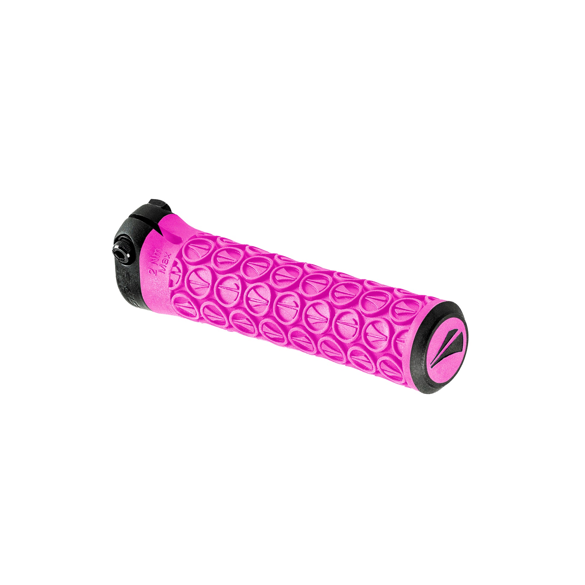 SDG Slater Jr Lock-On MTB Grips - Neon Pink/Blk-Goodwynn&#39;sGoodwynn&#39;s