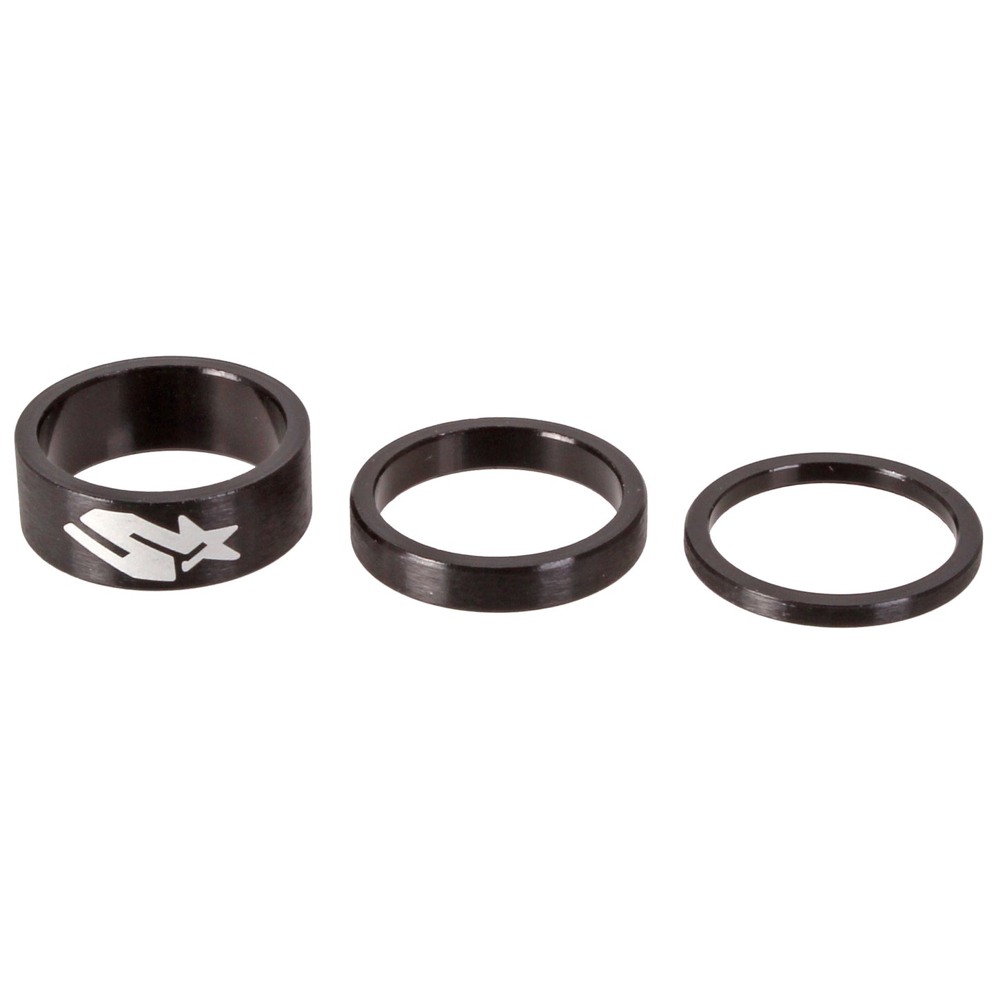 Spank Headset Spacer Kit 3/6/12mm Set - Black