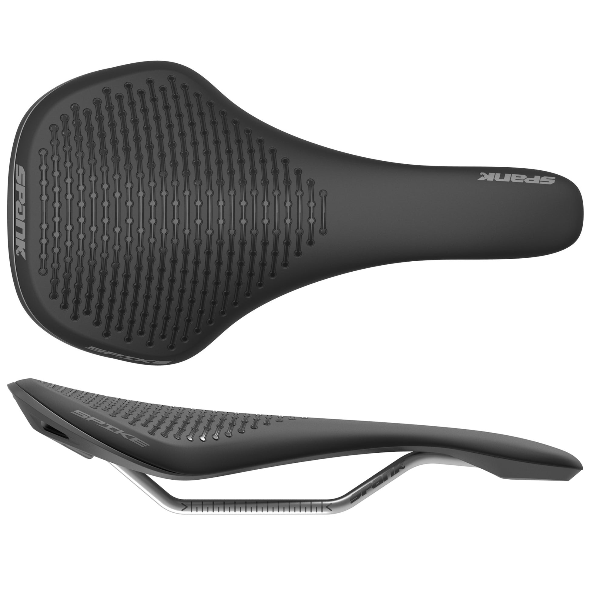 Spank Spike 160 Saddle Black/Gray-Goodwynn&#39;sGoodwynn&#39;s