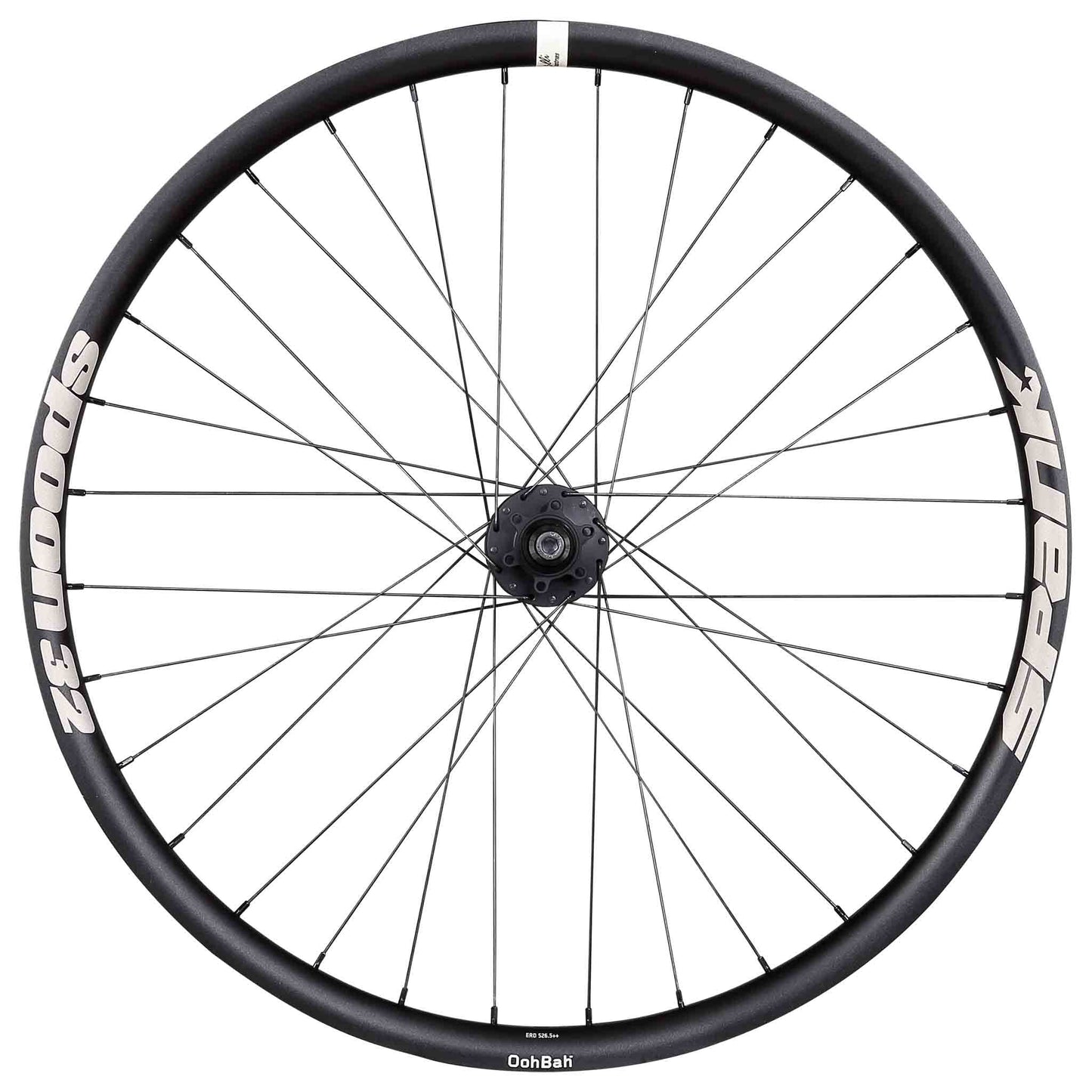 Spank Spoon 32  26" Rear Wheel 135mm BO 32h - Black