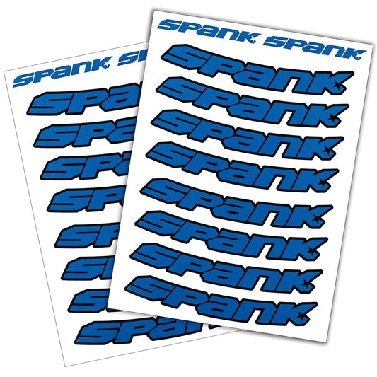 Spank Spank Rim Decals - Blue-Goodwynn's