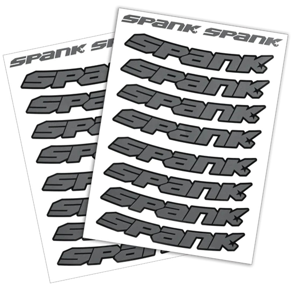 Spank Spank Rim Decals - Grey-Goodwynn&#39;sGoodwynn&#39;s