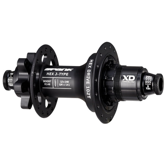 Spank HEX J-Type 6B Disc Rear Hub 32h 12x148mm XD-Goodwynn's