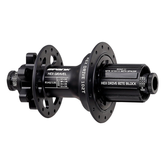 Spank HEX Gravel 6B Disc Rear Hub 28h 12x142mm HG Road-Goodwynn's