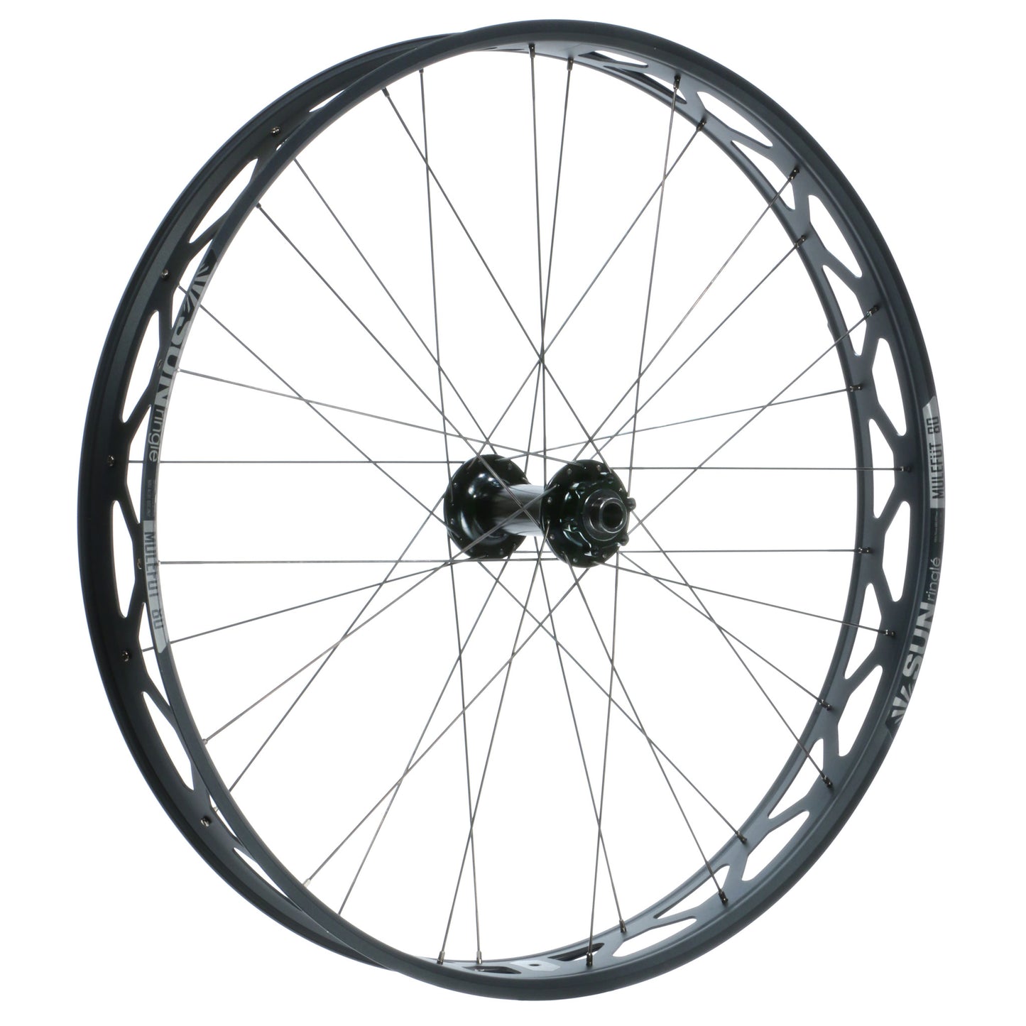 Sun Ringle Mulefut 80SL V2 Rear Wheel - 26" Fat 12 x 197mm 6-Bolt HG 11 BLK