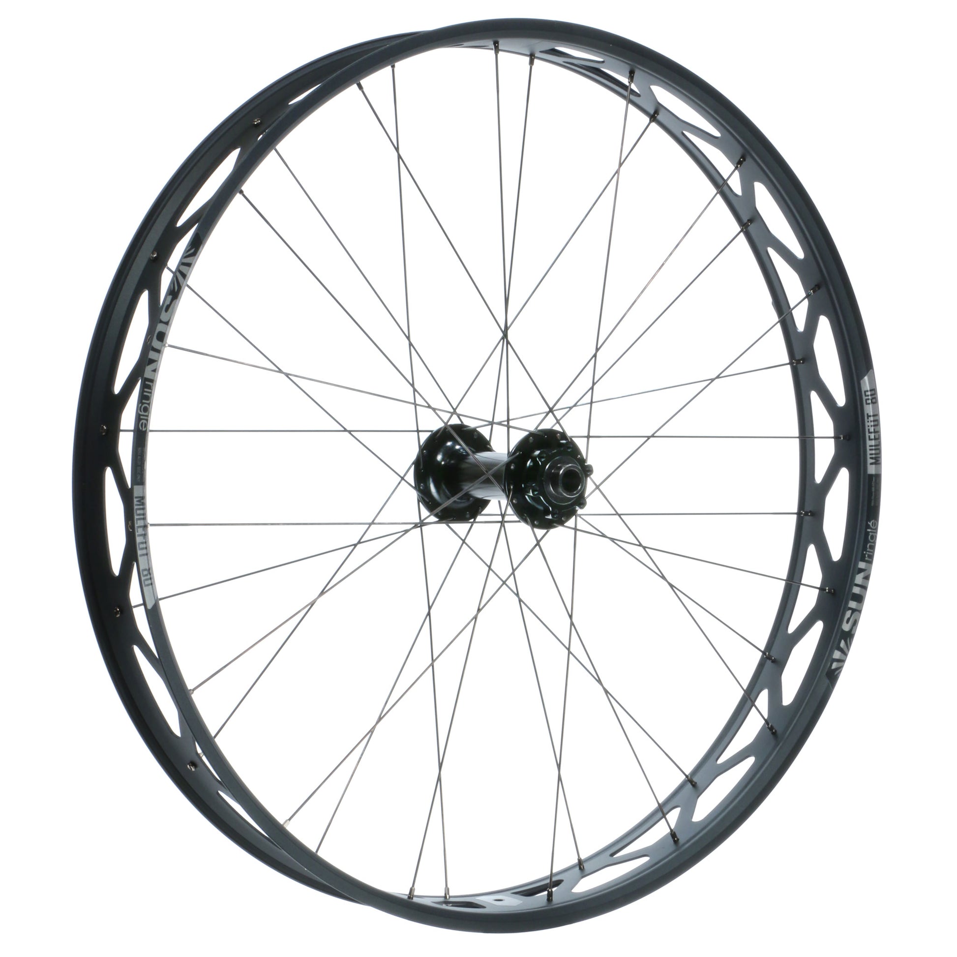 Sun Ringle Mulefut 80SL V2 Rear Wheel - 26" Fat 12 x 197mm 6-Bolt HG 11 BLK-Goodwynn&#39;sGoodwynn&#39;s