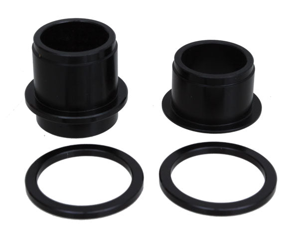 SunRingle SRD/Pro End Cap Kit Front - 20x110mm T-A - Black