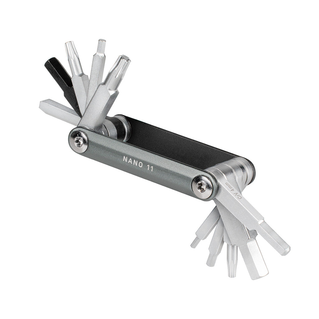 Topeak Nano 11 Multi Tool - Black/Gray-Goodwynn&#39;sGoodwynn&#39;s