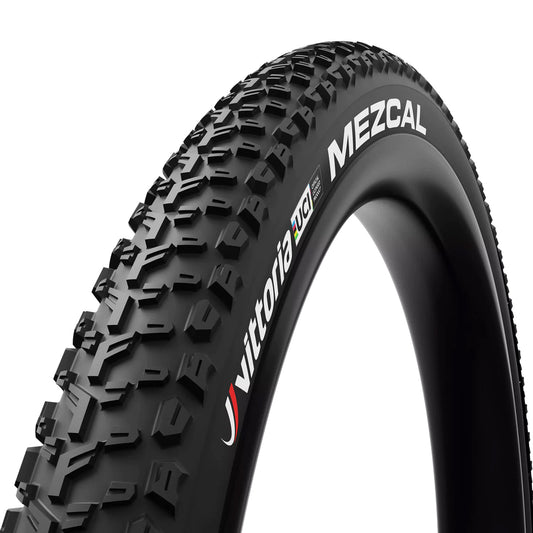 Vittoria Mezcal III Tire - 29 x 2.25 Tubeless Folding BLK + Rainbow Swoosh 1C-Goodwynn's