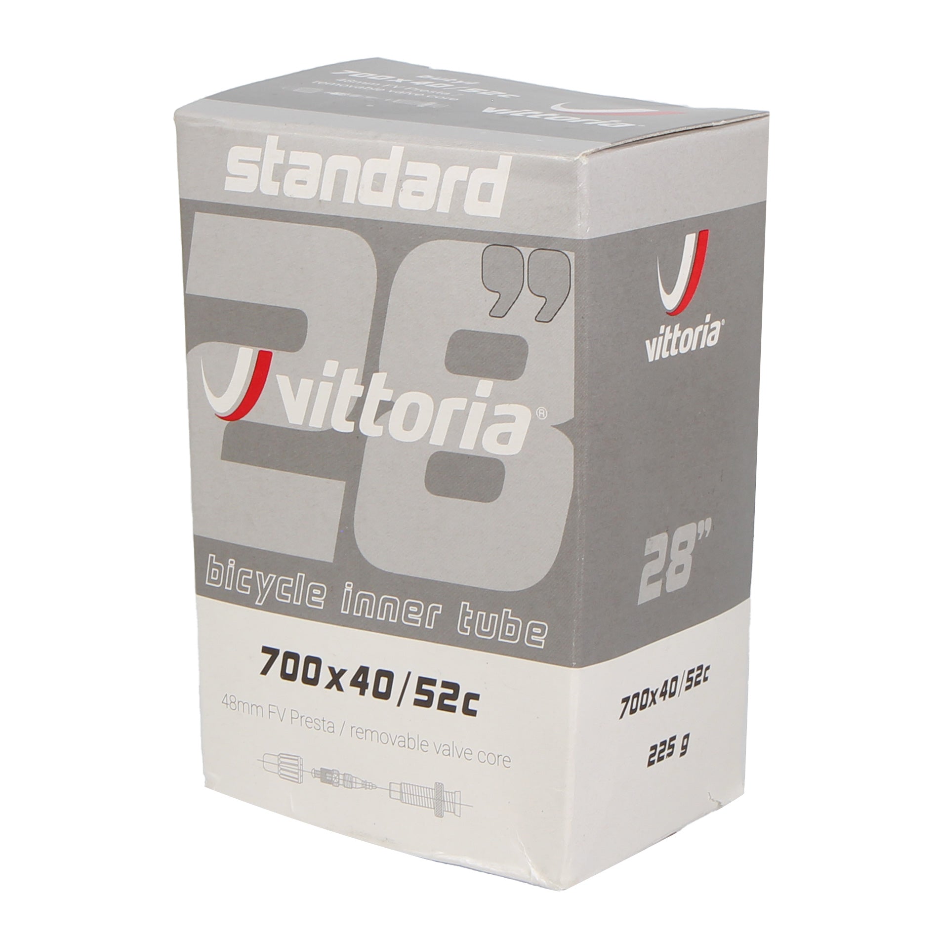 Vittoria Standard Tube 700x40-52 PV 48mm-Goodwynn&#39;sGoodwynn&#39;s