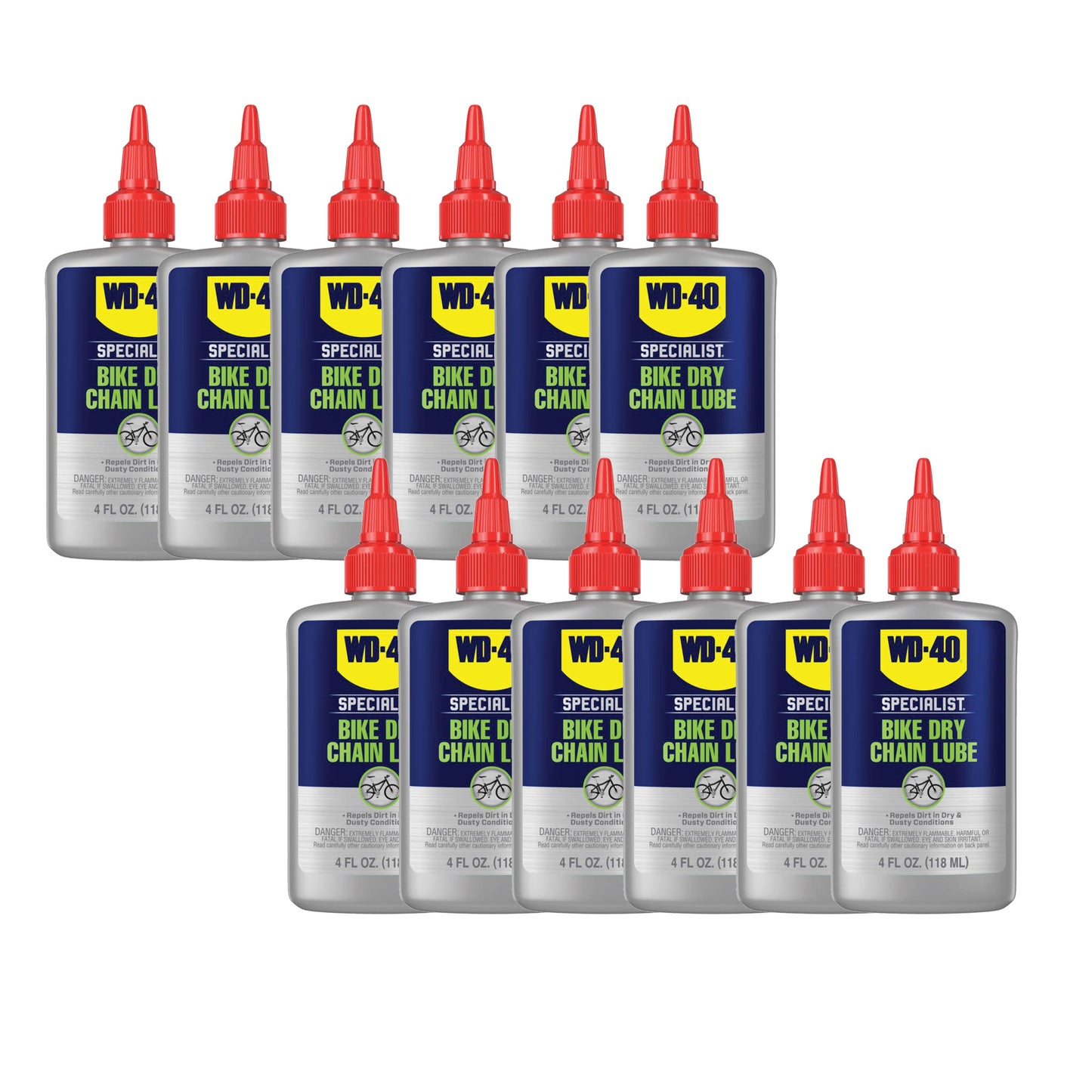 WD-40 BIKE Dry Lube 4oz Drip - 12/Case