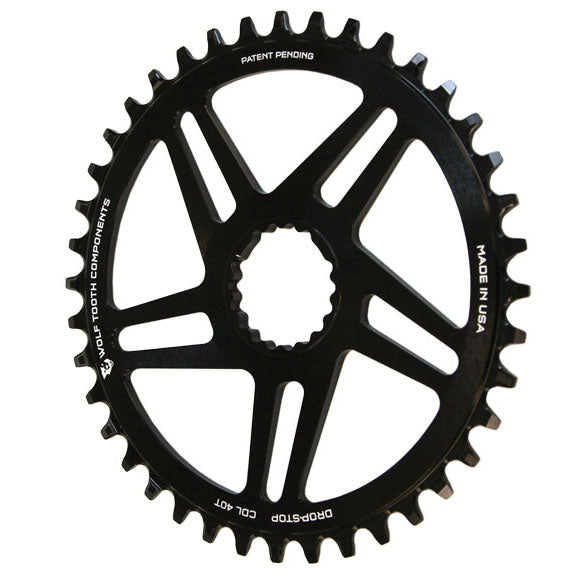 Wolf Tooth Components Drop-Stop Chainring 40T Direct Mount Cannondale SiSL cranks