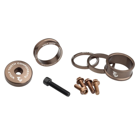 Wolf Tooth Components Anodized Bling Kit - Espresso-Goodwynn's