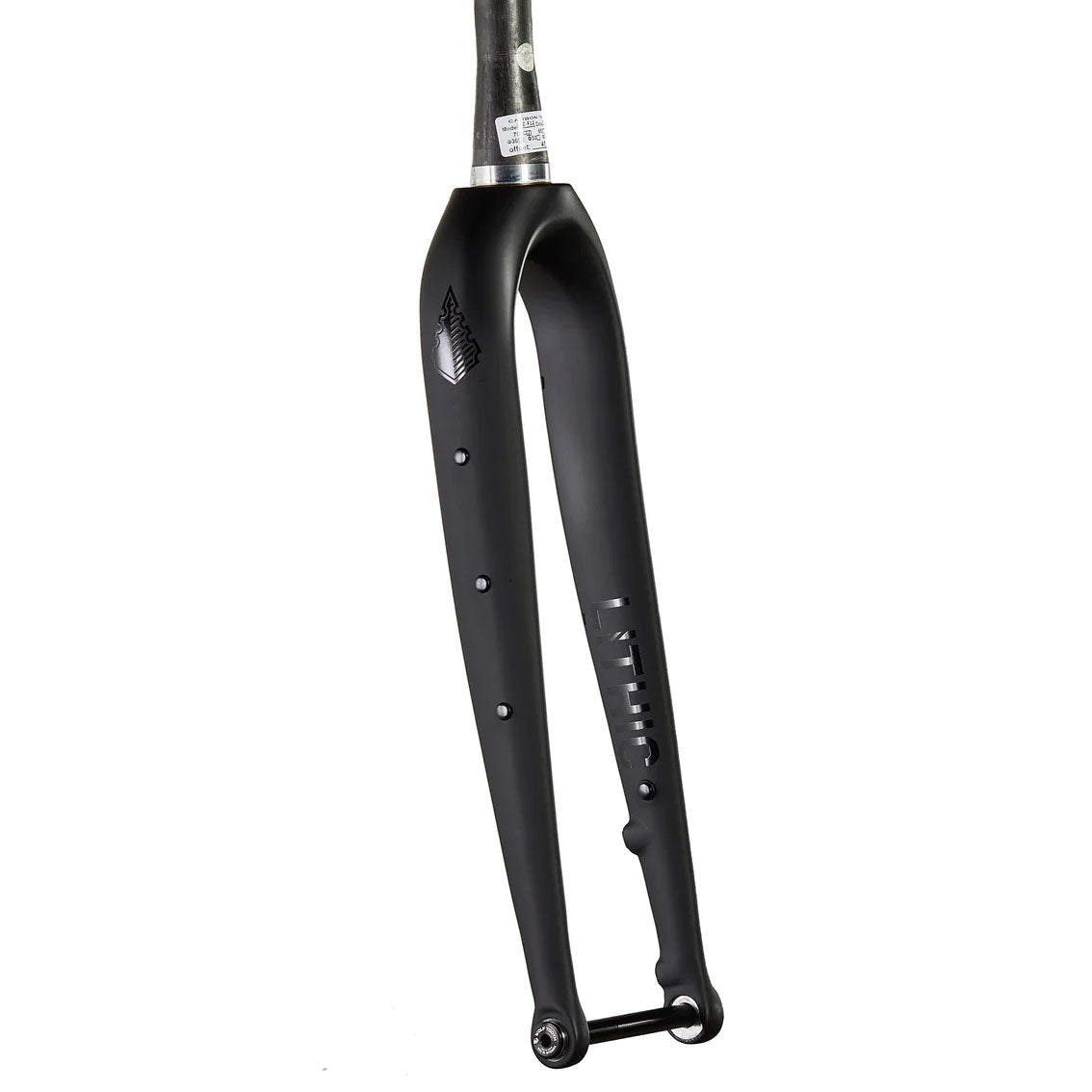 Wolf Tooth Components Lithic Gravel Fork With Triple Mounts Black/Black