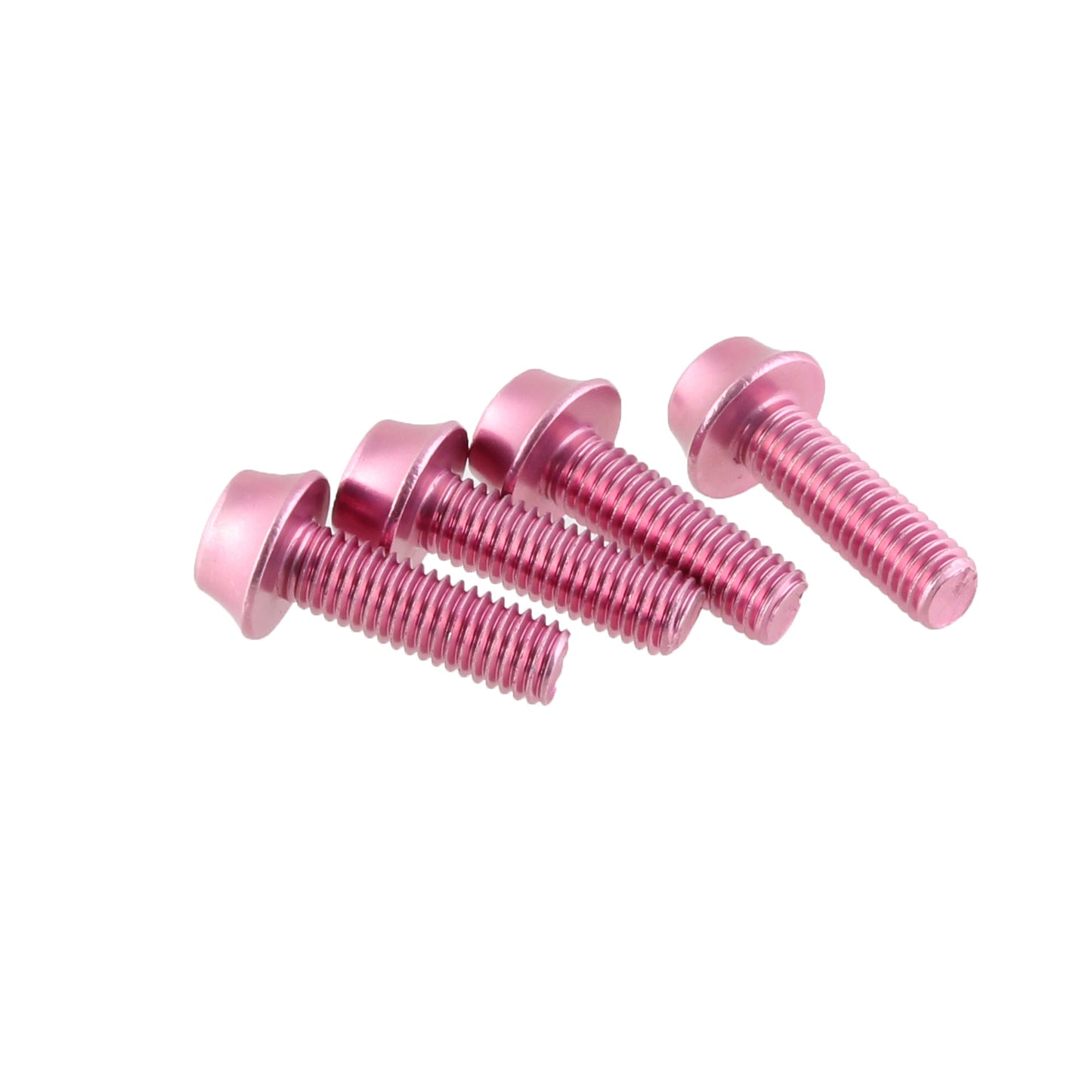 Wolf Tooth Water Bottle Cage Bolts - Set/4 Aluminum Pink