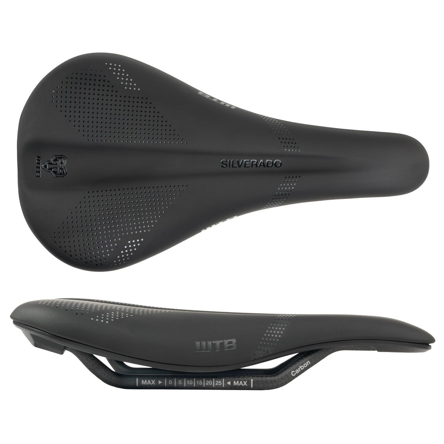 WTB Silverado 265 Fusion Form Saddle - Carbon Black Medium