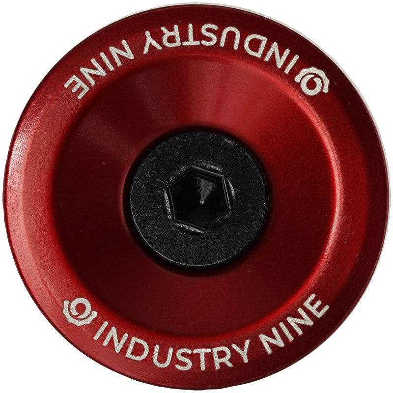 Industry Nine Ultra Light Aluminum Top Cap Red-Goodwynn&#39;sGoodwynn&#39;s