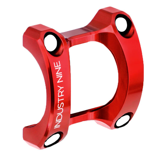 Industry Nine A35 Stem Faceplate Red-Goodwynn's